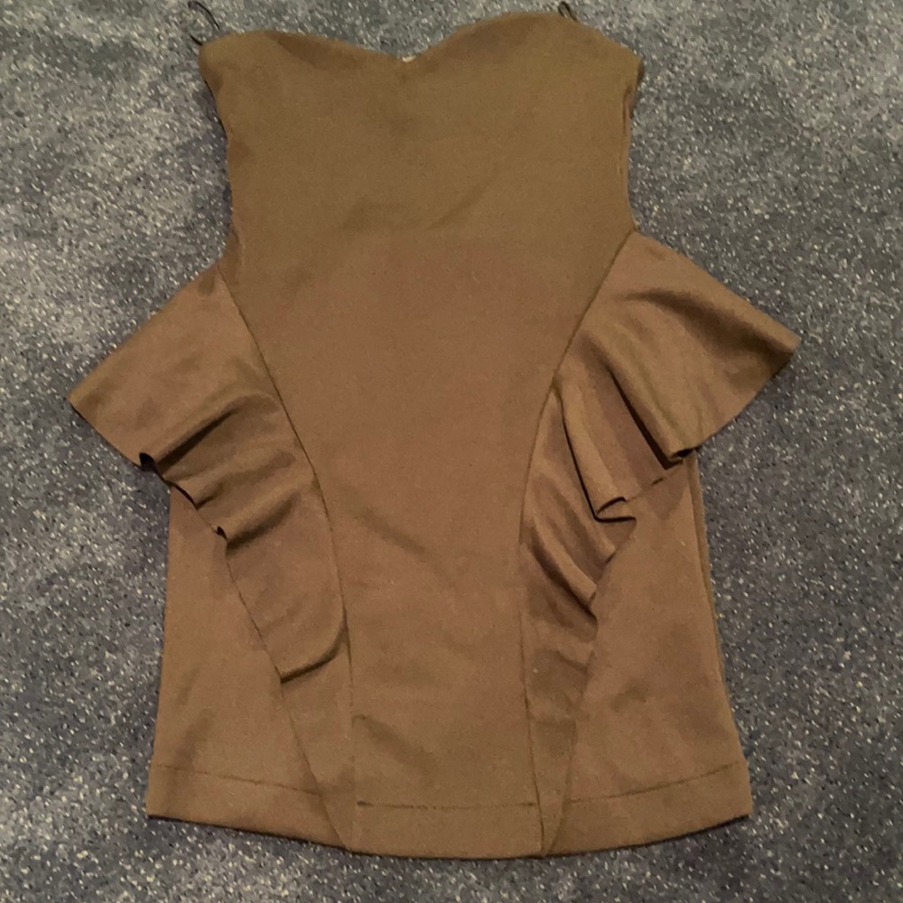 Black pendulum dress from Zara